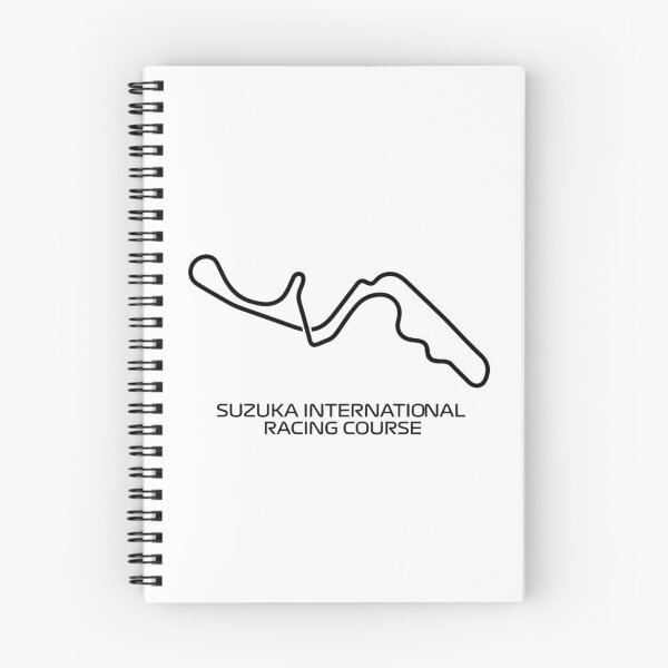 Item preview, Suzuka International Racing Course – Minimalist Figure-Eight Track Outline Art designed and sold by mentosdesigner.
