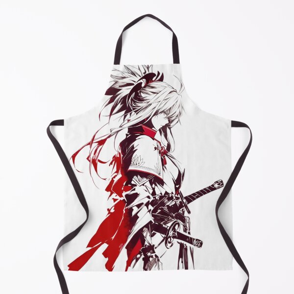 Item preview, Dark Samurai Anime Girl | Red Black Ninja Warrior With Katana | Manga Fantasy Character Art designed and sold by Dyan4.