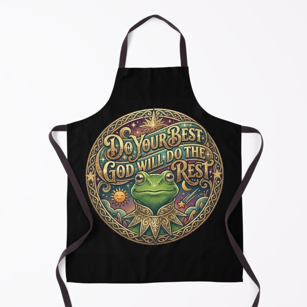 Item preview, Do Your Best God Will Do The Rest Vintage Frog Inspirational Quote Shirt | Positive Mindset Faith Based Motivation Gift designed and sold by Basma Designs | Retro, Kawaii Shirts & Stickers.