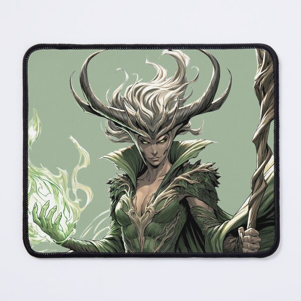 Item preview, Nature Goddess of the Sacred Wildwood designed and sold by MythicMood.