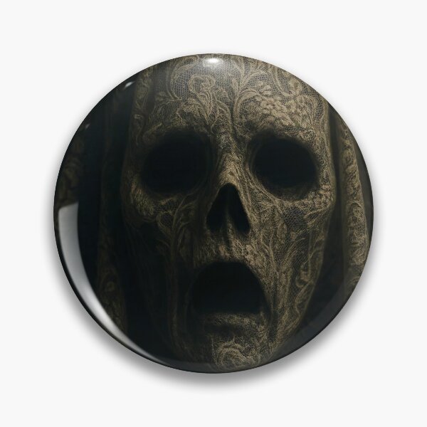 Item preview, Veiled Skull designed and sold by DroneWorks Creative.