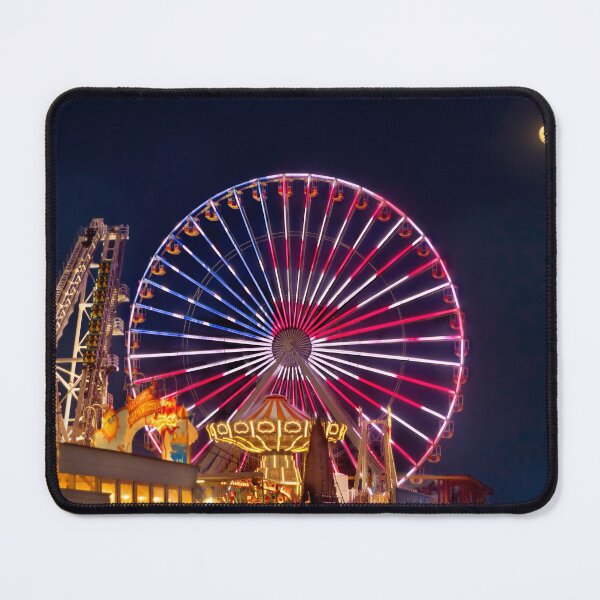 Item preview, City - Wildwood, NJ - The Giant Wheel in Red, White, and Blue designed and sold by Mike Savad Photography.