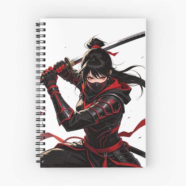 Item preview, Female Ninja with Katana designed and sold by wojtas90.