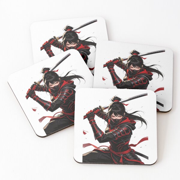 Item preview, Female Ninja with Katana designed and sold by wojtas90.