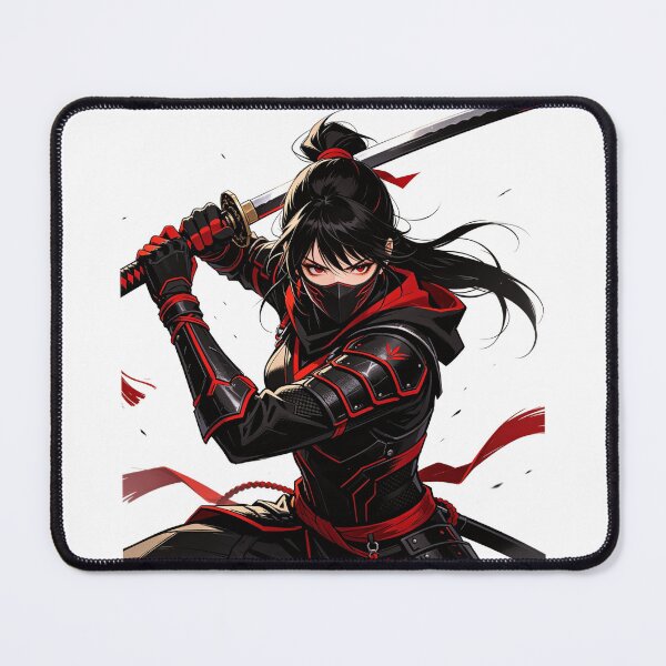 Item preview, Female Ninja with Katana designed and sold by wojtas90.