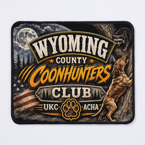 Item preview, wyoming county coonhunters club designed and sold by WildWonderfulWear.