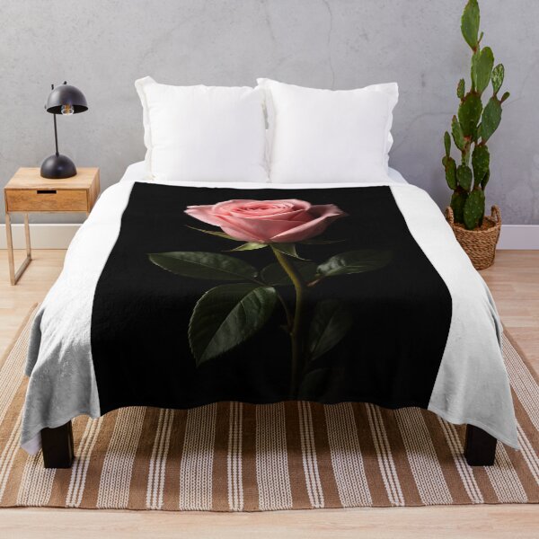 Item preview, Elegant Pink Rose Bloom Botanical Flower designed and sold by bellaever.