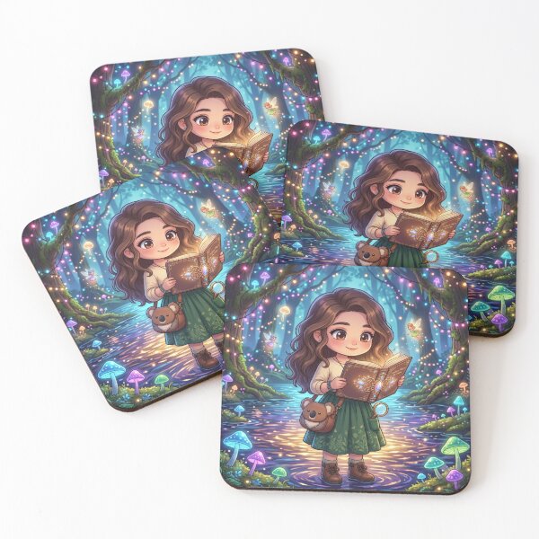 Item preview, Tales from the Enchanted Forest with an Adventurous Girl designed and sold by Azurart2.