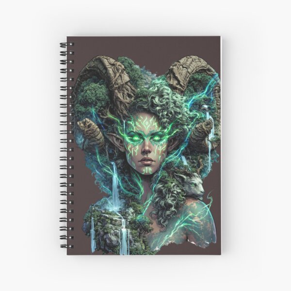 Item preview, Forest Goddess of Ancient Waters designed and sold by MythicMood.