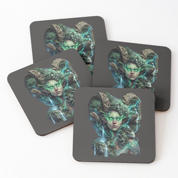 Item preview, Forest Goddess of Ancient Waters designed and sold by MythicMood.