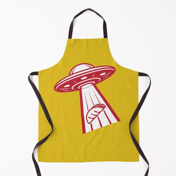 Item preview, Flying Saucer Beaming Up a Taco designed and sold by PIXEL POP DESIGNS - Beyond the Norm!.