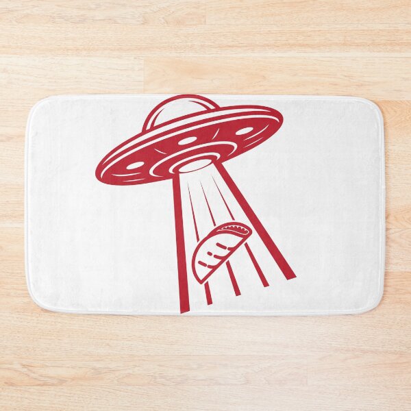 Item preview, Flying Saucer Beaming Up a Taco designed and sold by PIXEL POP DESIGNS - Beyond the Norm!.