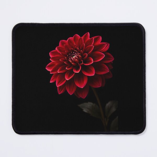 Item preview, Deep Red Dahlia Flower Botanical Bloom designed and sold by bellaever.