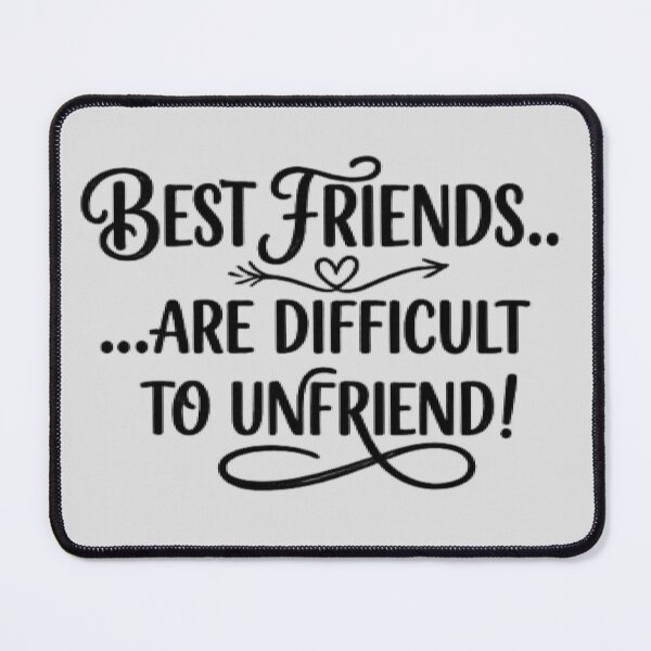 Item preview, Best Friends Are Difficult To Unfriend SVG | Friendship Quote PNG | Transparent Background | Cricut Cut File | Sublimation Design designed and sold by arifali786.