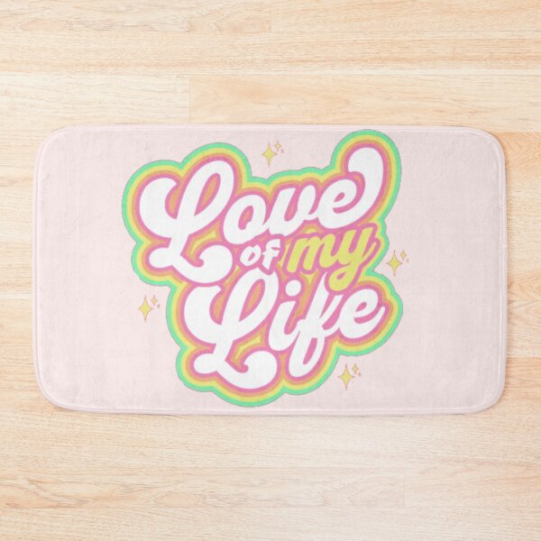 Item preview, Love of My Life Retro Pastel Typography designed and sold by Randomundi.