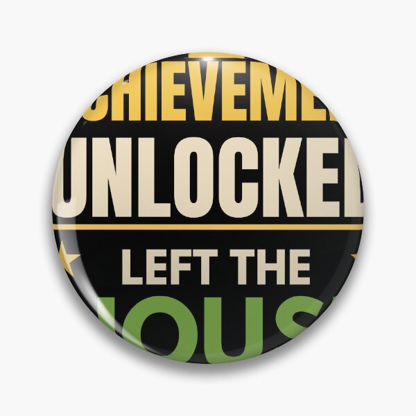 Item preview, Achievement Unlocked Left The House Today Funny Introvert Gamer T-Shirt designed and sold by Uvclick.