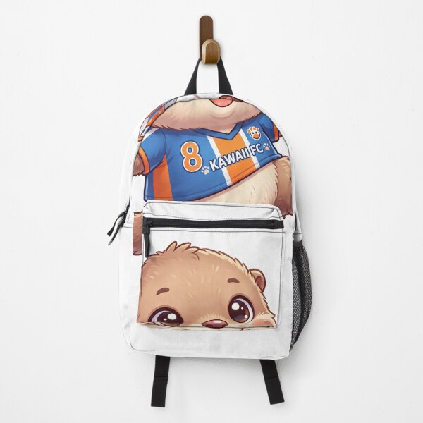 Item preview, Cute Otter Football Mascot Kawaii Soccer Animal Cartoon T-Shirt designed and sold by canvahub.