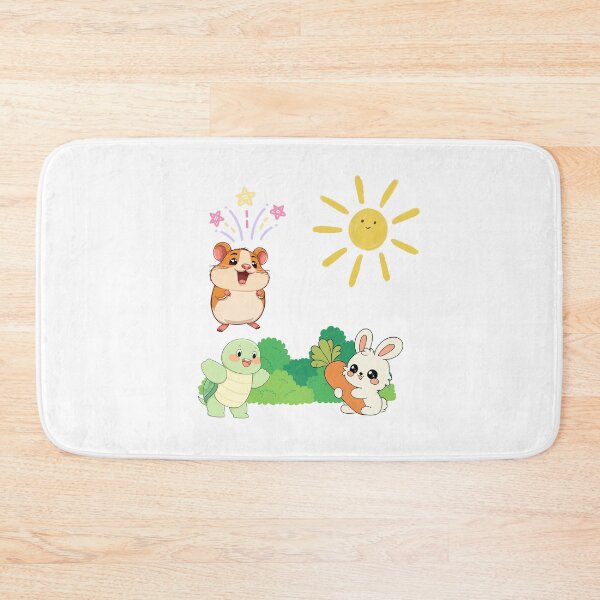 Item preview, Kawaii Animal Friends Cute Cartoon Design designed and sold by Emianartstudio.