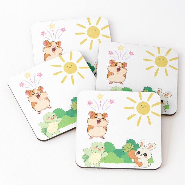Item preview, Kawaii Animal Friends Cute Cartoon Design designed and sold by Emianartstudio.