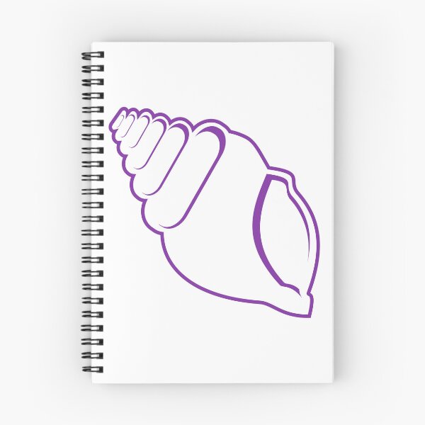 Item preview, Purple Conch Shell Outline designed and sold by Risa-C.