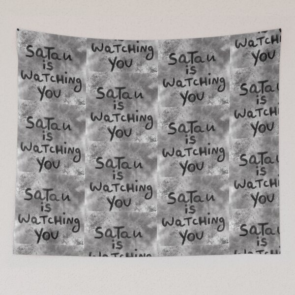 Item preview, satan is watching you  designed and sold by Kasia1987t.