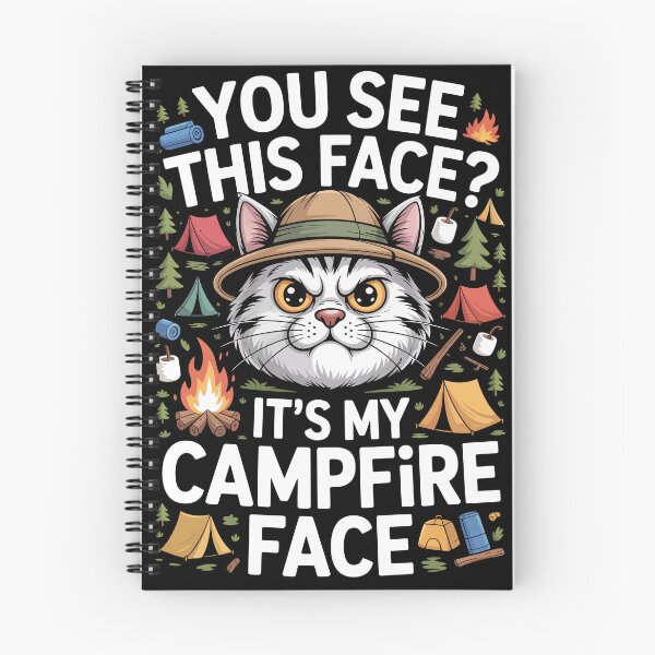 Item preview, YOU SEE THIS FACE? IT’S MY CAMPFIRE FACE designed and sold by jkrphoto.