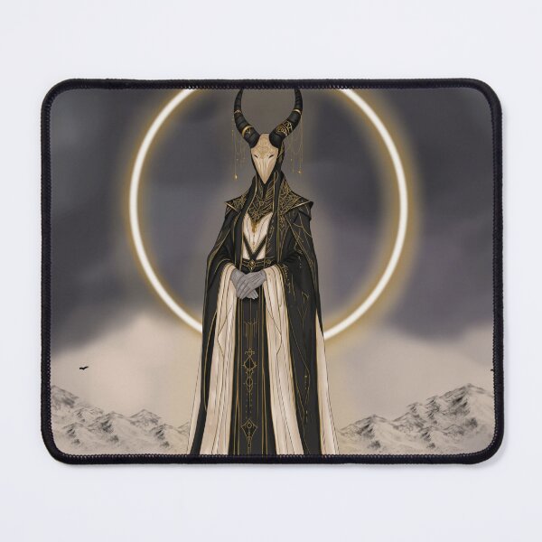 Item preview, Regal Robed Mysterious Creature, Gothic Art Print, Fantasy Creature Digital Artwork designed and sold by ToritheGoblin.