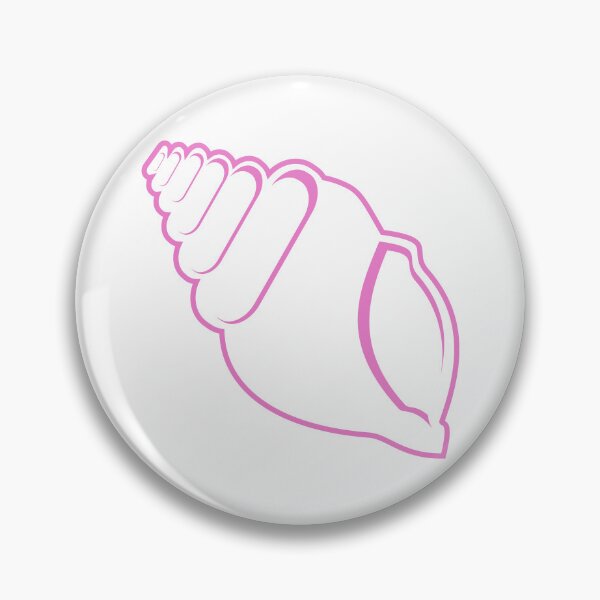 Item preview, Pink Conch Shell Outline designed and sold by Risa-C.