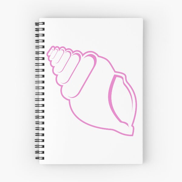 Item preview, Pink Conch Shell Outline designed and sold by Risa-C.