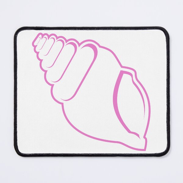 Item preview, Pink Conch Shell Outline designed and sold by Risa-C.