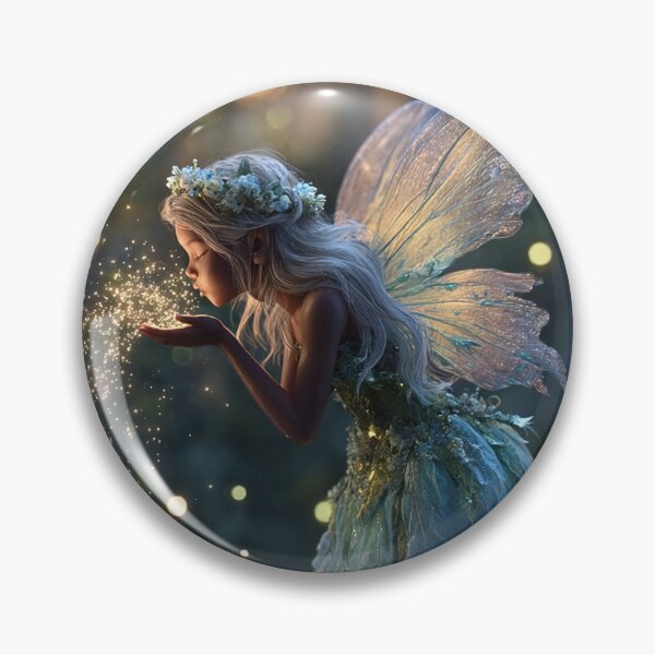 Item preview, Woodland Fairy Blowing Magic Sparkles designed and sold by Storybook Botanica.