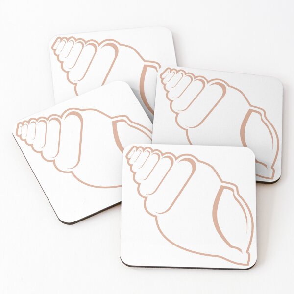 Item preview, Tan Conch Shell Outline designed and sold by Risa-C.