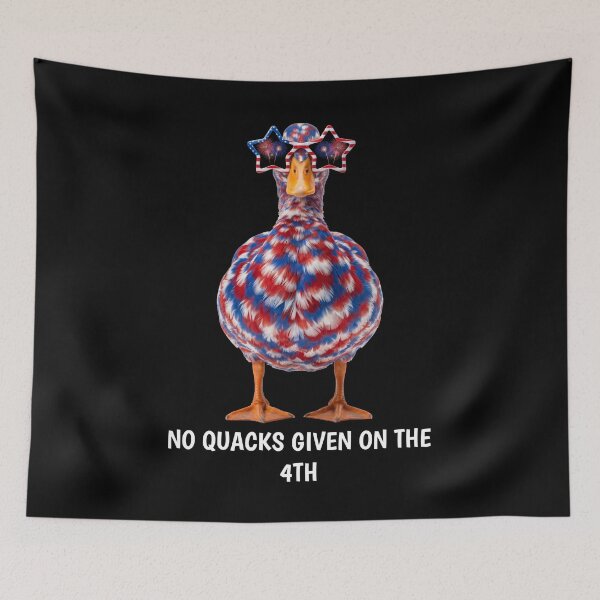 Item preview, No Quacks Given On The 4th designed and sold by DigitalArtsWrld.