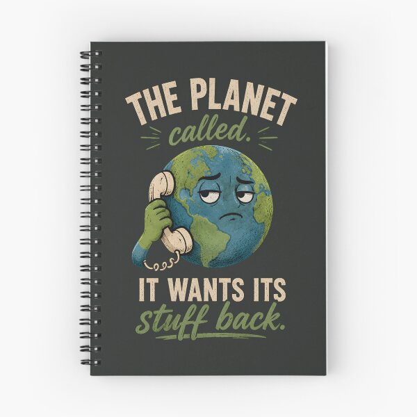 Item preview, The Planet Called. It Wants Its Stuff Back designed and sold by Stylishly Eco.