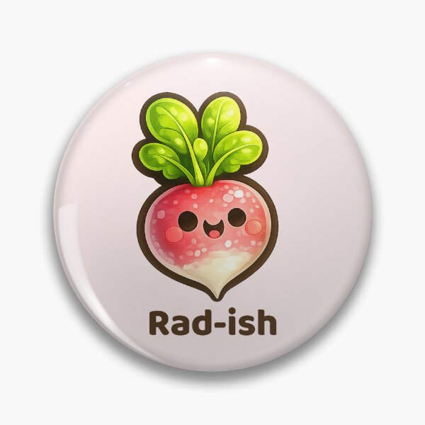 Item preview, Cute Radish — Rad-ish  designed and sold by DreamMachine69.