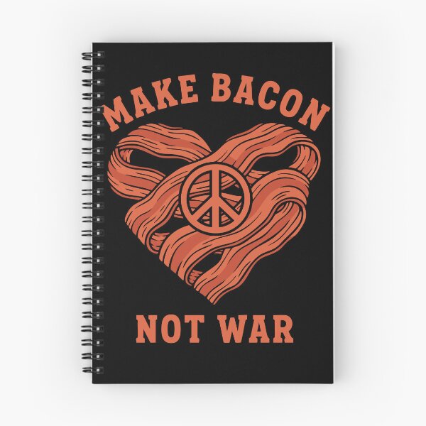 Item preview, Breakfast Make Bacon Not War Funny Brunch Coffee designed and sold by LuminOrb.