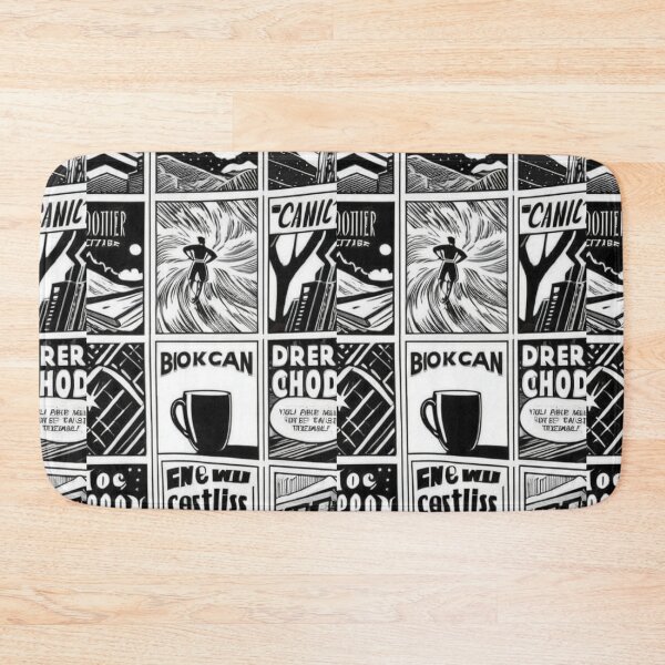 Item preview, Manga - Nine-Panel Grid Page, Classic Shonen Style designed and sold by Reverso-Design.