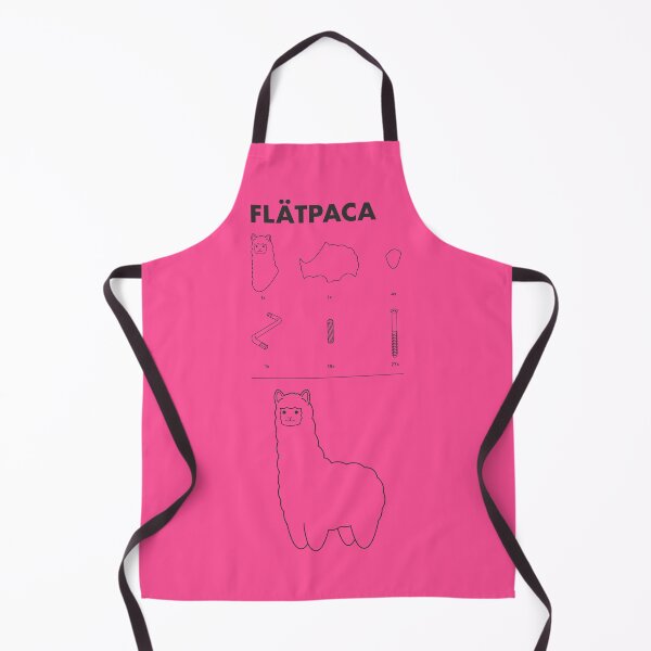 Item preview, Flatpaca flat pack Alpaca - Pink designed and sold by animinimal.