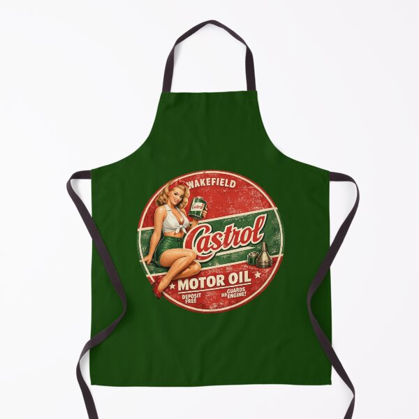 Item preview, Castrol Motor Oil Company - Pin Up Girl Design designed and sold by FutureTraveller.