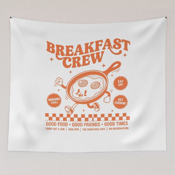 Item preview, Breakfast Funny Brunch Coffee Pancake Food Bacon designed and sold by LuminOrb.