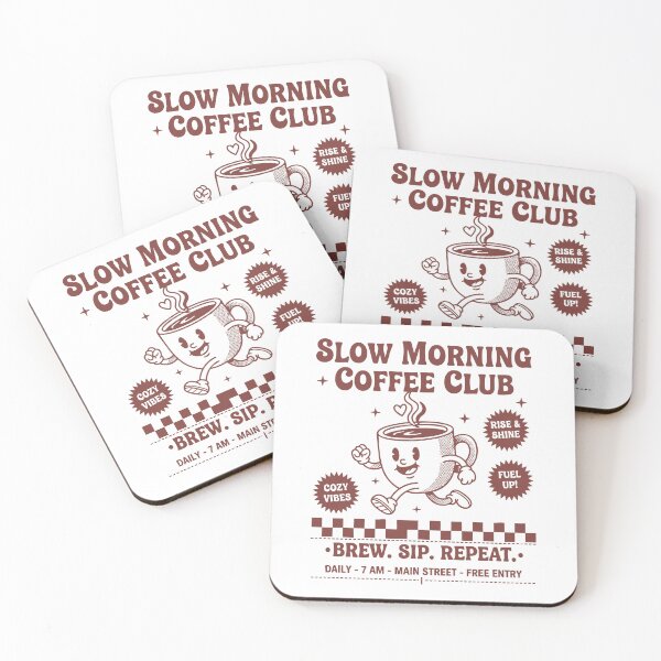 Item preview, Breakfast Slow Morning Coffee Club Brunch Lovers designed and sold by LuminOrb.