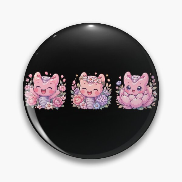 Item preview, Kawaii Larynx flowers and Throat Specialist designed and sold by DamioPolArt.