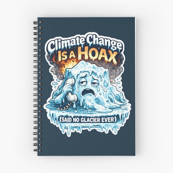 Item preview, Climate Change is a Hoax (Said no Giacier Ever) designed and sold by Stylishly Eco.