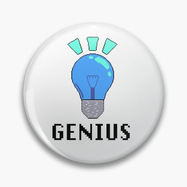 Item preview, Genius! designed and sold by SquareDungeon.