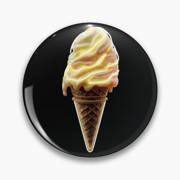 Item preview, Neon Lemon Ice Cream Glow Cone designed and sold by daila70.