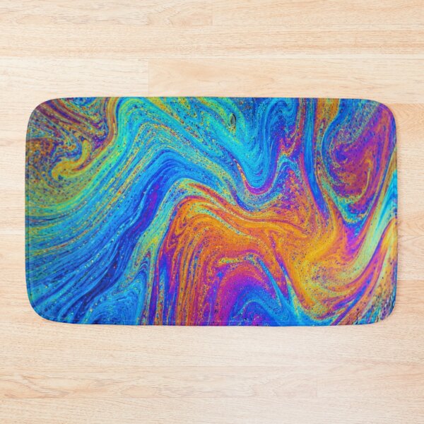 Item preview, Oil slick rainbow pattern designed and sold by BlueLineLAX.