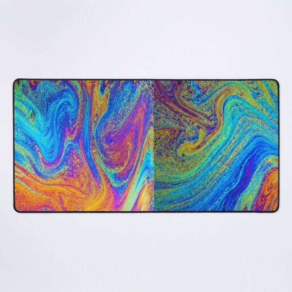 Item preview, Oil slick rainbow pattern designed and sold by BlueLineLAX.