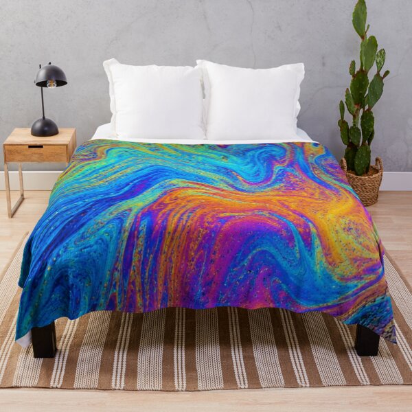 Item preview, Oil slick rainbow pattern designed and sold by BlueLineLAX.