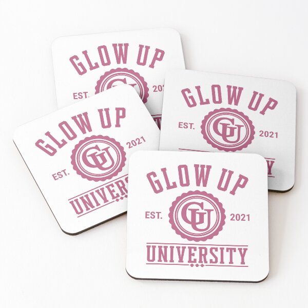 Item preview, Glow Up University Retro Varsity - Self Improvement designed and sold by AnAzArt.