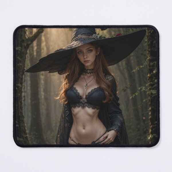 Item preview, Lena the Witch designed and sold by EnticingAI.